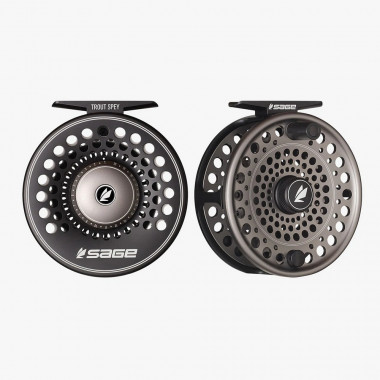 Carrete Sage Trout Spey - Stealth/Silver