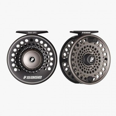 Carrete Sage Trout Spey - Stealth/Silver