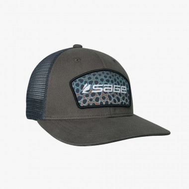 Gorra Sage Patch Trucker - Brown Trout