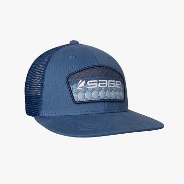 Sage Cap Patch Trucker - Tarpon
