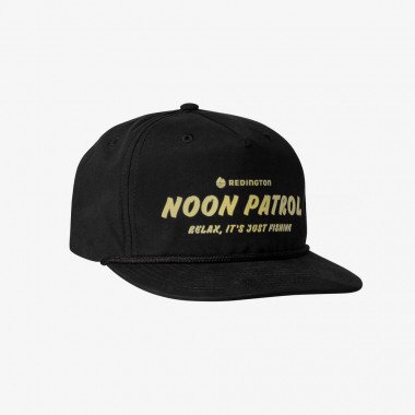 Redington Cap - Noon Patrol - Black